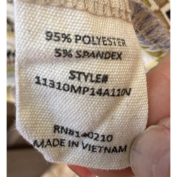 Joie De Vivre Womens Art Deco Lightweight Duster Abstract Retro Boho  Artsy 1X - Picture 5 of 5